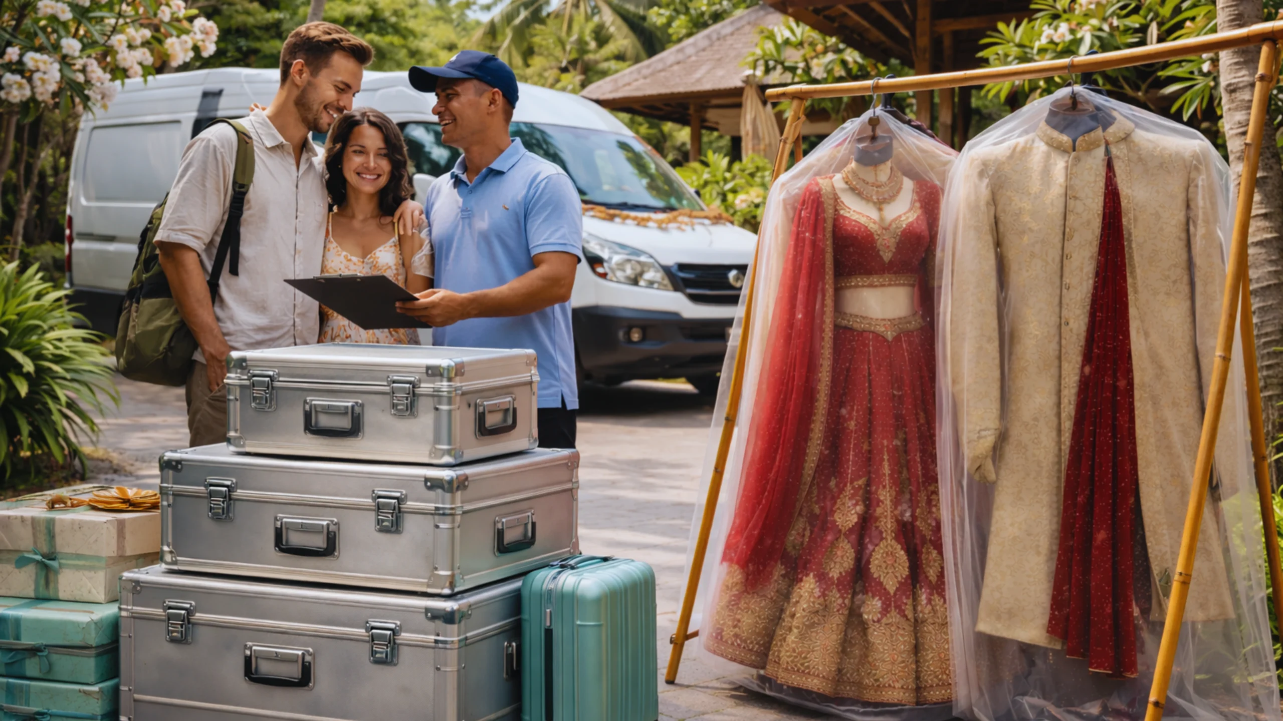 Wedding Garment Courier Bali